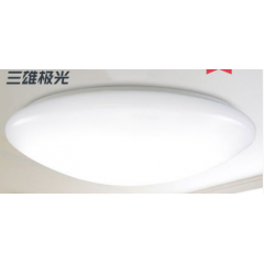 三雄極光led吸頂燈臥室燈簡(jiǎn)約創(chuàng)意臥室書房燈圓形燈具