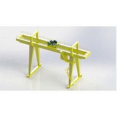 A型雙梁吊鉤門式起重機(jī)